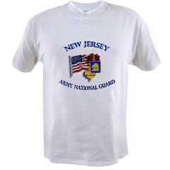 NJARNG - A01 - 04 - DUI - New Jersey Army National Guard - Value T-Shirt - Click Image to Close