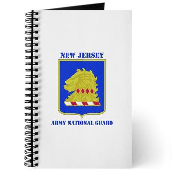 NJARNG - M01 - 02 - DUI - New Jersey Army National Guard with Text - Journal