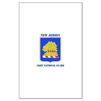 NJARNG - M01 - 02 - DUI - New Jersey Army National Guard with Text - Large Poster