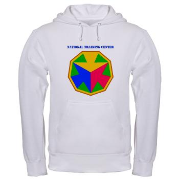 NTC - A01 - 03 - SSI - National Training Center (NTC) with Text - Hooded Sweatshirt