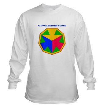 NTC - A01 - 03 - SSI - National Training Center (NTC) with Text - Long Sleeve T-Shirt