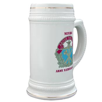 NVARNG - M01 - 03 - DUI - Nevada Army National Guard with Text Stein - Click Image to Close