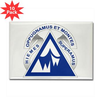 NWTC - M01 - 01 - Northern Warfare Training Center (NWTC) - Rectangle Magnet (10 pack)