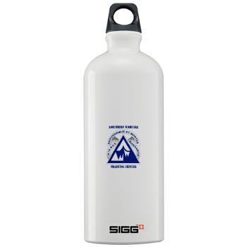 NWTC - M01 - 03 - Northern Warfare Training Center (NWTC) with Text - Sigg Water Bottle 1.0L