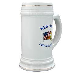 NYARNG - M01 - 03 - DUI - New York Army National Guard with Flag Stein