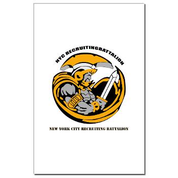NYCRB - M01 - 02 - DUI - New York City Recruiting Battalion with Text Mini Poster Print - Click Image to Close