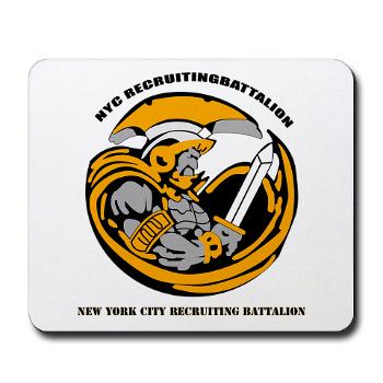 NYCRB - M01 - 03 - DUI - New York City Recruiting Battalion with Text Mousepad - Click Image to Close