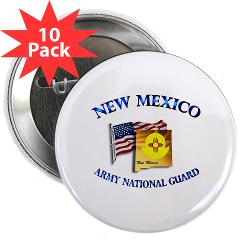 NewMexicoARNG - M01 - 01 - DUI - New Mexico Army National Guard with Flag 2.25" Button (10 pack)