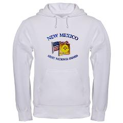 NewMexicoARNG - A01 - 03 - DUI - New Mexico Army National Guard with Flag Hooded Sweatshirt