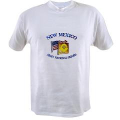 NewMexicoARNG - A01 - 04 - DUI - New Mexico Army National Guard with Flag Value T-Shirt