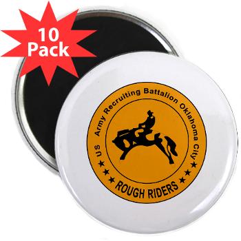 OCRB - M01 - 01 - DUI - Oklahoma City Recruiting Bn - 2.25" Magnet (10 pack) - Click Image to Close