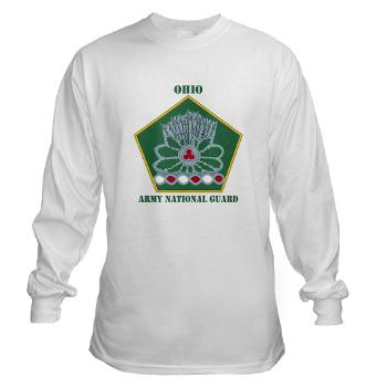 OHARNG - A01 - 03 - DUI - Ohio Army National Guard with text - Long Sleeve T-Shirt - Click Image to Close