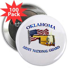 OKLAHOMAARNG - M01 - 01 - Oklahoma Army National Guard - 2.25" Button (100 pack)