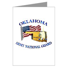 OKLAHOMAARNG - M01 - 02 - Oklahoma Army National Guard - Note Cards (Pk of 20)