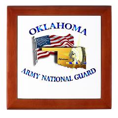 OKLAHOMAARNG - M01 - 03 - Oklahoma Army National Guard - Keepsake Box