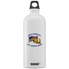 OKLAHOMAARNG - M01 - 03 - Oklahoma Army National Guard - Sigg Water Bottle 1.0L - Click Image to Close
