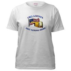 OKLAHOMAARNG - A01 - 04 - Oklahoma Army National Guard - Women's T-Shirt