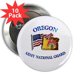 OREGONARNG - M01 - 01 - Oregon Army National Guard 2.25" Button (10 pack)