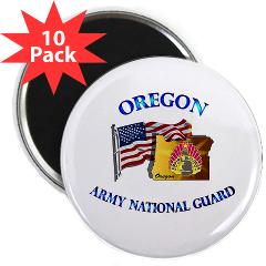 OREGONARNG - M01 - 01 - Oregon Army National Guard 2.25" Magnet (10 pack)