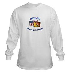 OREGONARNG - A01 - 03 - Oregon Army National Guard Long Sleeve T-Shirt