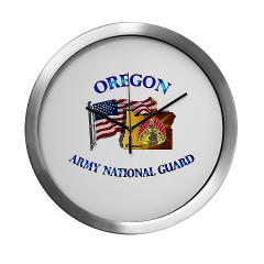 OREGONARNG - M01 - 03 - Oregon Army National Guard Modern Wall Clock