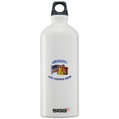 OREGONARNG - M01 - 03 - Oregon Army National Guard Sigg Water Bottle 1.0L