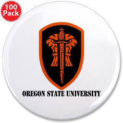 OSU - M01 - 01 - SSI - ROTC - Oregon State University with Text - Sticker (Bumper 50 pk)
