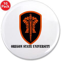 OSU - M01 - 01 - SSI - ROTC - Oregon State University with Text - Sticker (Bumper 10 pk) - Click Image to Close