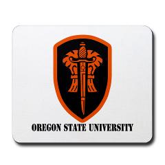 OSU - M01 - 03 - SSI - ROTC - Oregon State University with Text - Mousepad