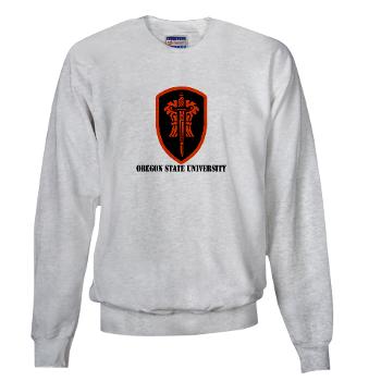 OSU - A01 - 03 - SSI - ROTC - Oregon State University with Text - Long Sleeve T-Shirt - Click Image to Close