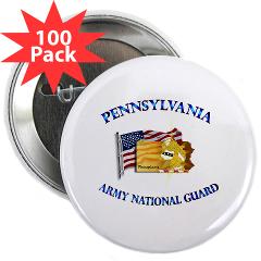 PENNSYLVANIAARNG - M01 - 01 - Pennsylvania Army National Guard - 2.25" Button (100 pack)