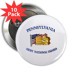 PENNSYLVANIAARNG - M01 - 01 - Pennsylvania Army National Guard - 2.25" Button (10 pack)