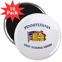 PENNSYLVANIAARNG - M01 - 01 - Pennsylvania Army National Guard - 2.25" Magnet (100 pack)