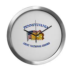 PENNSYLVANIAARNG - M01 - 03 - Pennsylvania Army National Guard - Modern Wall Clock