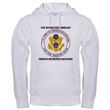 PHRB - A01 - 03 - DUI - Phoenix Recruiting Bn with Text - Hooded Sweatshirt