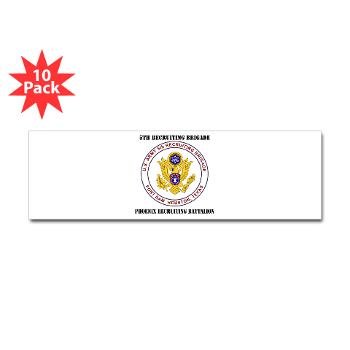 PHRB - M01 - 01 - DUI - Phoenix Recruiting Bn with Text - Sticker (Bumper 10 pk) - Click Image to Close