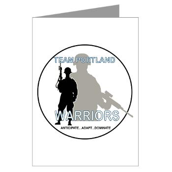 PRB - M01 - 02 - DUI - Portland Recruiting Battalion - Greeting Cards (Pk of 10) - Click Image to Close