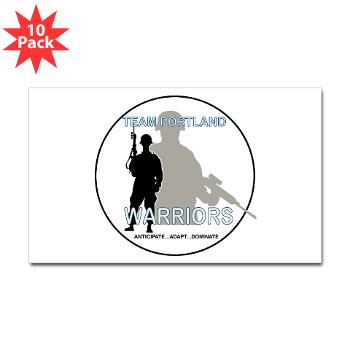 PRB - M01 - 01 - DUI - Portland Recruiting Battalion - Sticker (Rectangle 10 pk) - Click Image to Close
