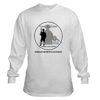 PRB - A01 - 04 - DUI - Portland Recruiting Battalion with Text - Long Sleeve T-Shirt