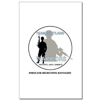 PRB - M01 - 02 - DUI - Portland Recruiting Battalion with Text - Mini Poster Print