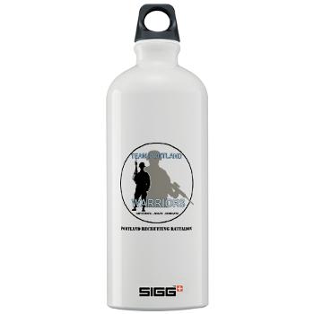 PRB - M01 - 04 - DUI - Portland Recruiting Battalion with Text - Sigg Water Bottle 1.0L