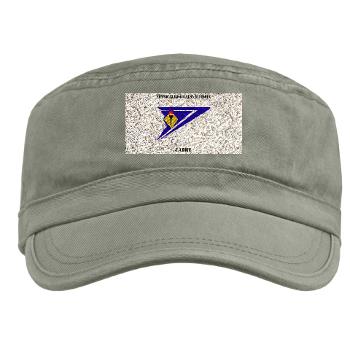 PRDC - A01 - 01 - DUI - Physical Readiness Division Cadre with Text - Military Cap