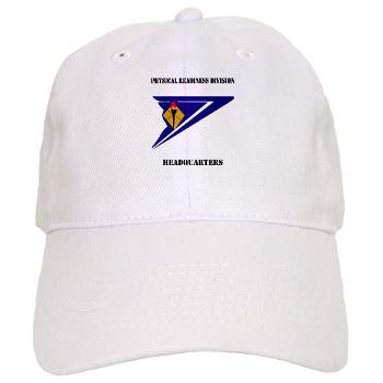 PRDH - A01 - 01 - DUI - Physical Readiness Division Headquarters with Text - Cap