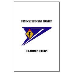 PRDH - M01 - 02 - DUI - Physical Readiness Division Headquarters with Text - Mini Poster Print