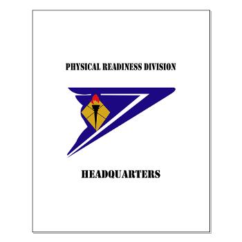PRDH - M01 - 02 - DUI - Physical Readiness Division Headquarters with Text - Small Poster