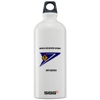 PRDS - M01 - 03 - DUI - Physical Readiness Division Students with Text Sigg Water Bottle 1.0L