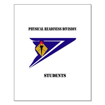PRDS - M01 - 02 - DUI - Physical Readiness Division Students with Text Small Poster