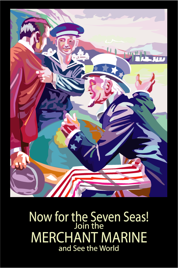 Poster - Now for the 7 Seas