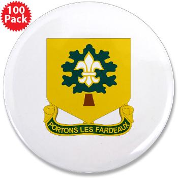 R101SB - M01 - 01 - DUI - 101st Support Battalion - 3.5" Button (100 pack) - Click Image to Close
