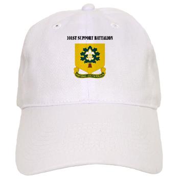 R101SB - A01 - 01 - DUI - 101st Support Battalion with Text - Cap - Click Image to Close